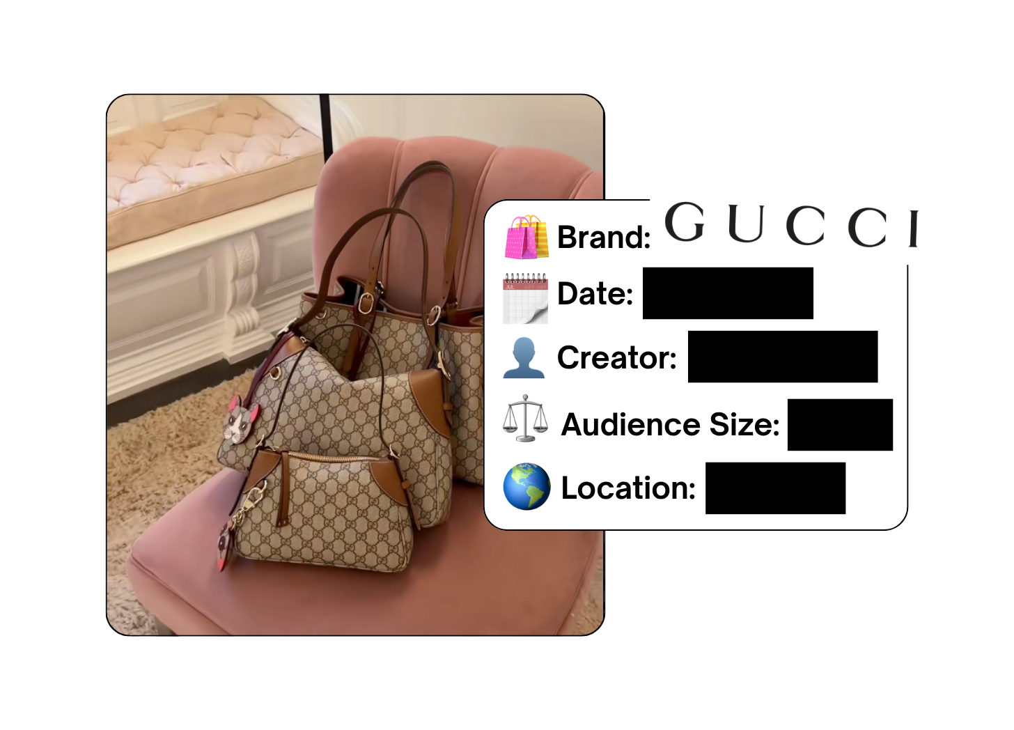 Spotted: Gucci in a new paid collab