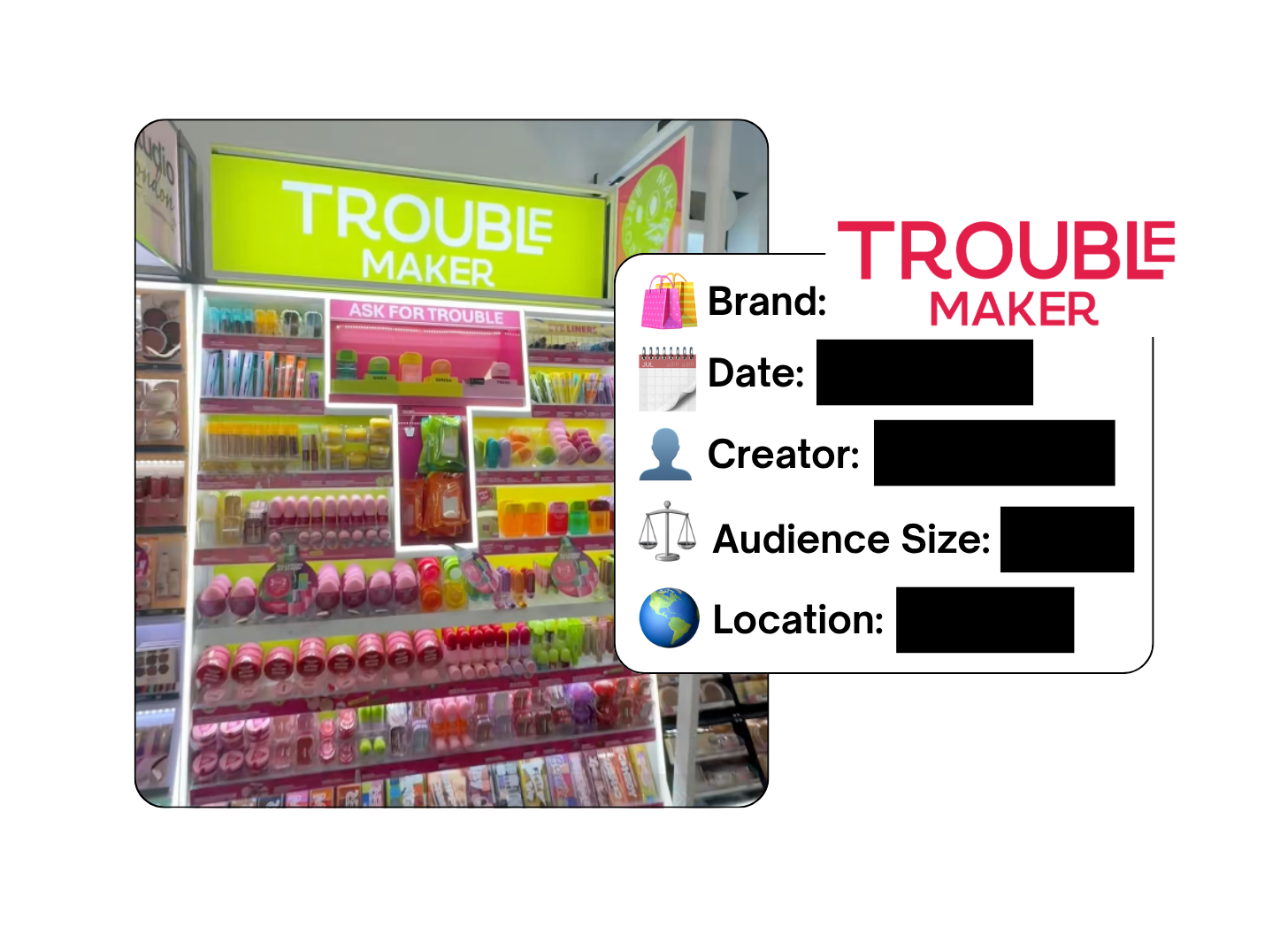 Spotted: Trouble Maker in a new paid collab