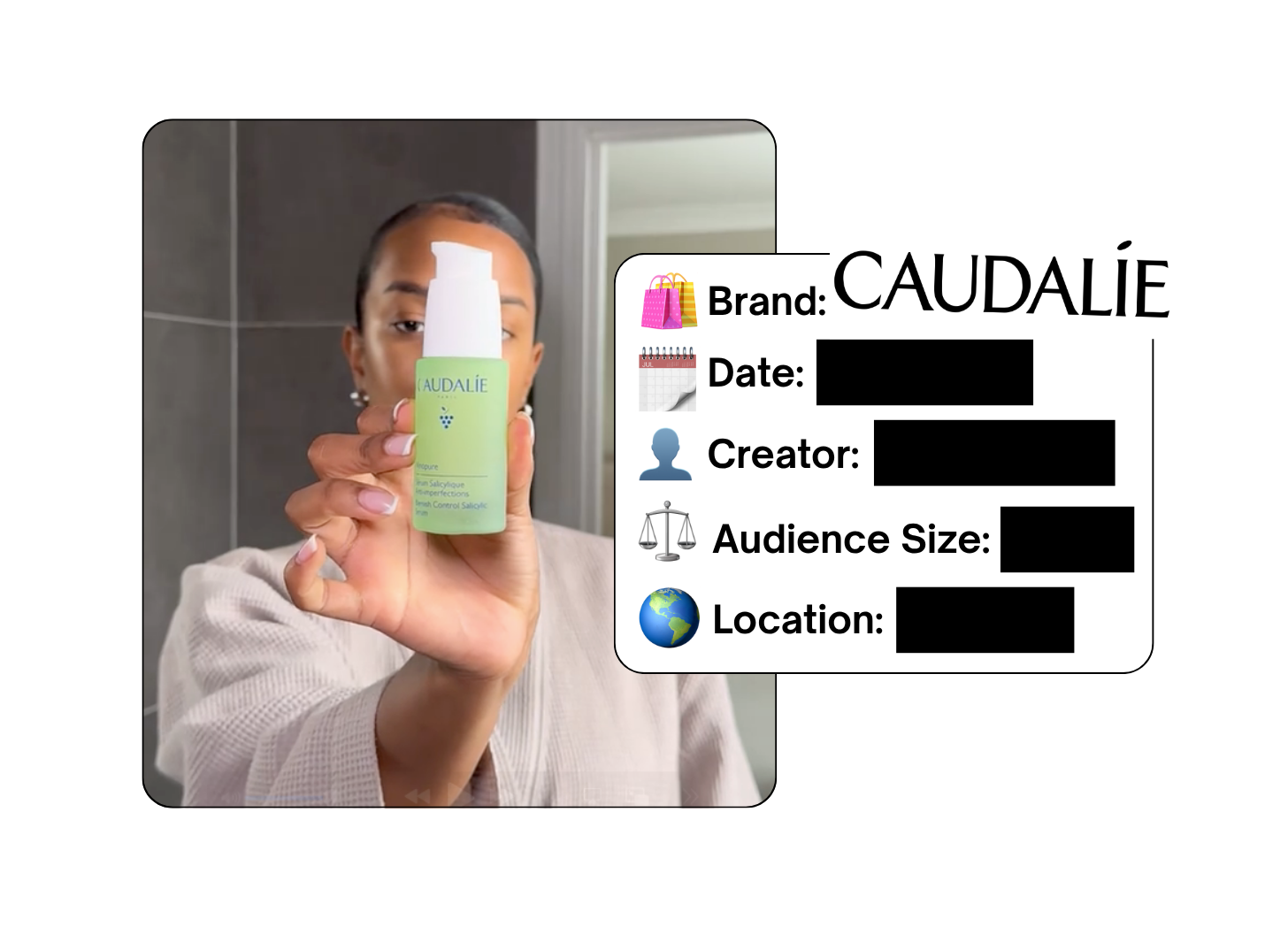 Spotted: Caudalie in a new paid collab