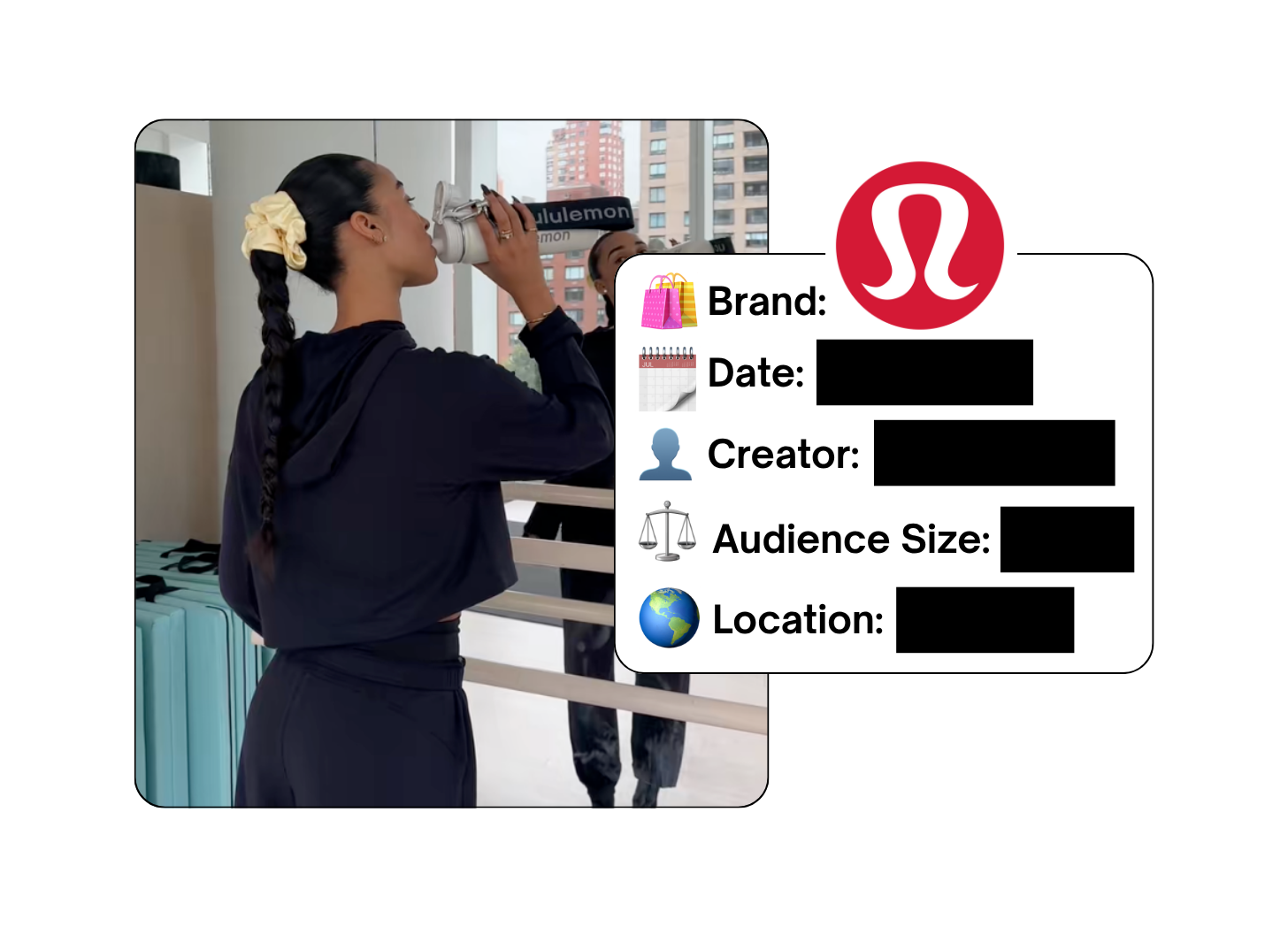 Spotted: Lululemon in a new paid collab