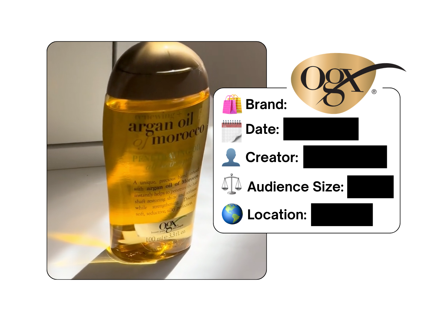 Spotted: OGX Beauty in a new paid collab