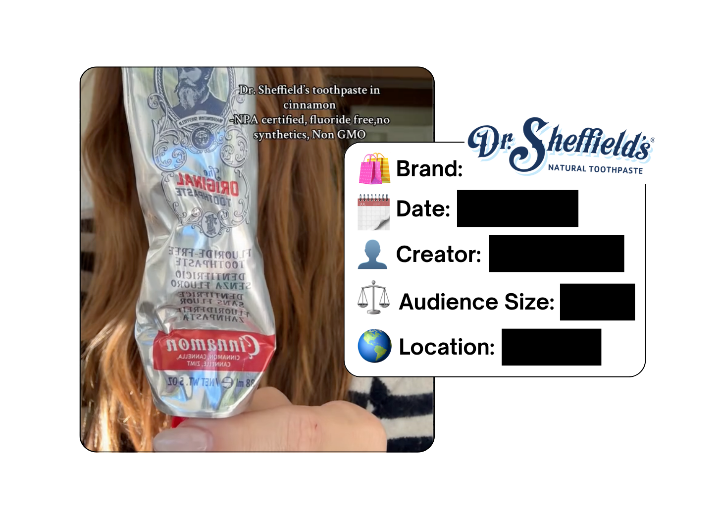 Spotted: Dr Sheffield’s Naturals in a new paid collab