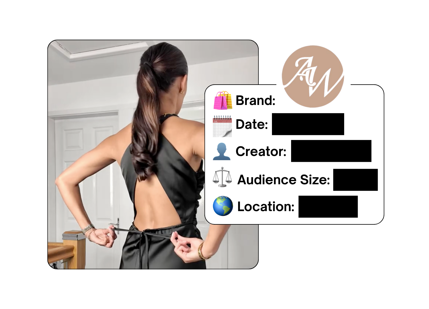 Spotted: AW Bridal in a new paid collab