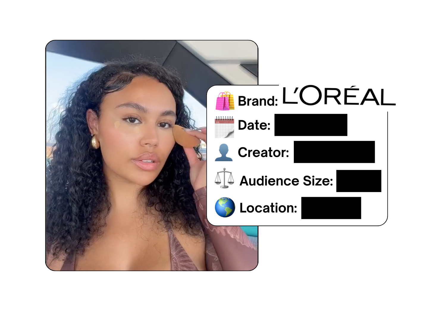 Spotted: L’Oreal in a new paid collab