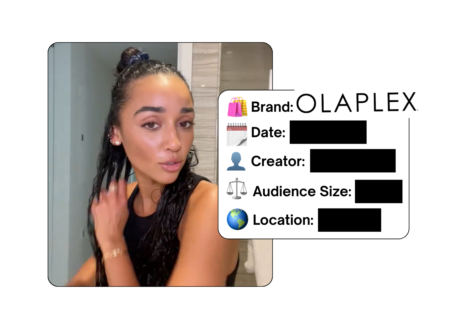 Spotted: Olaplex in a new paid collab