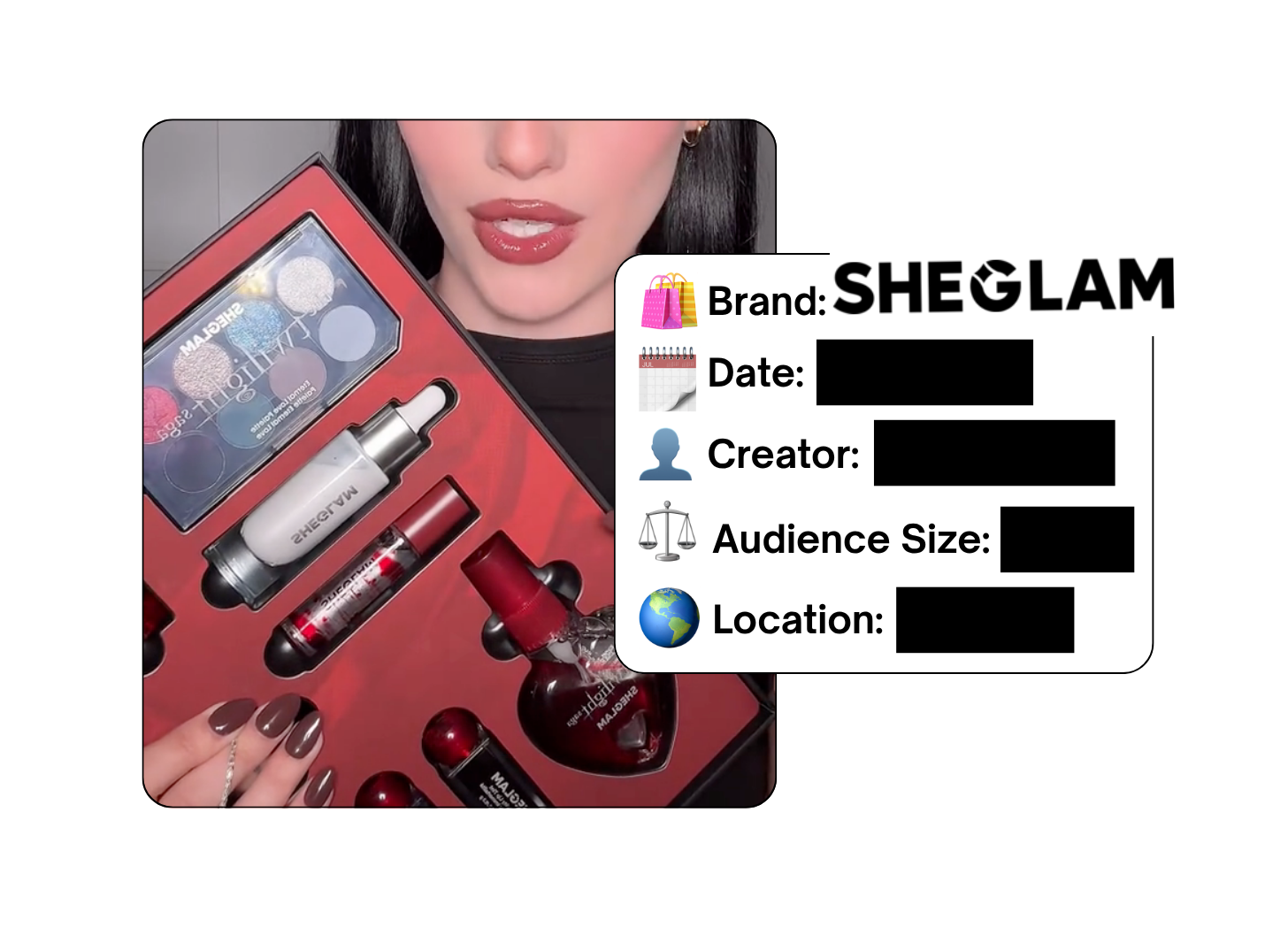 Spotted: SHEGLAM in a new paid collab