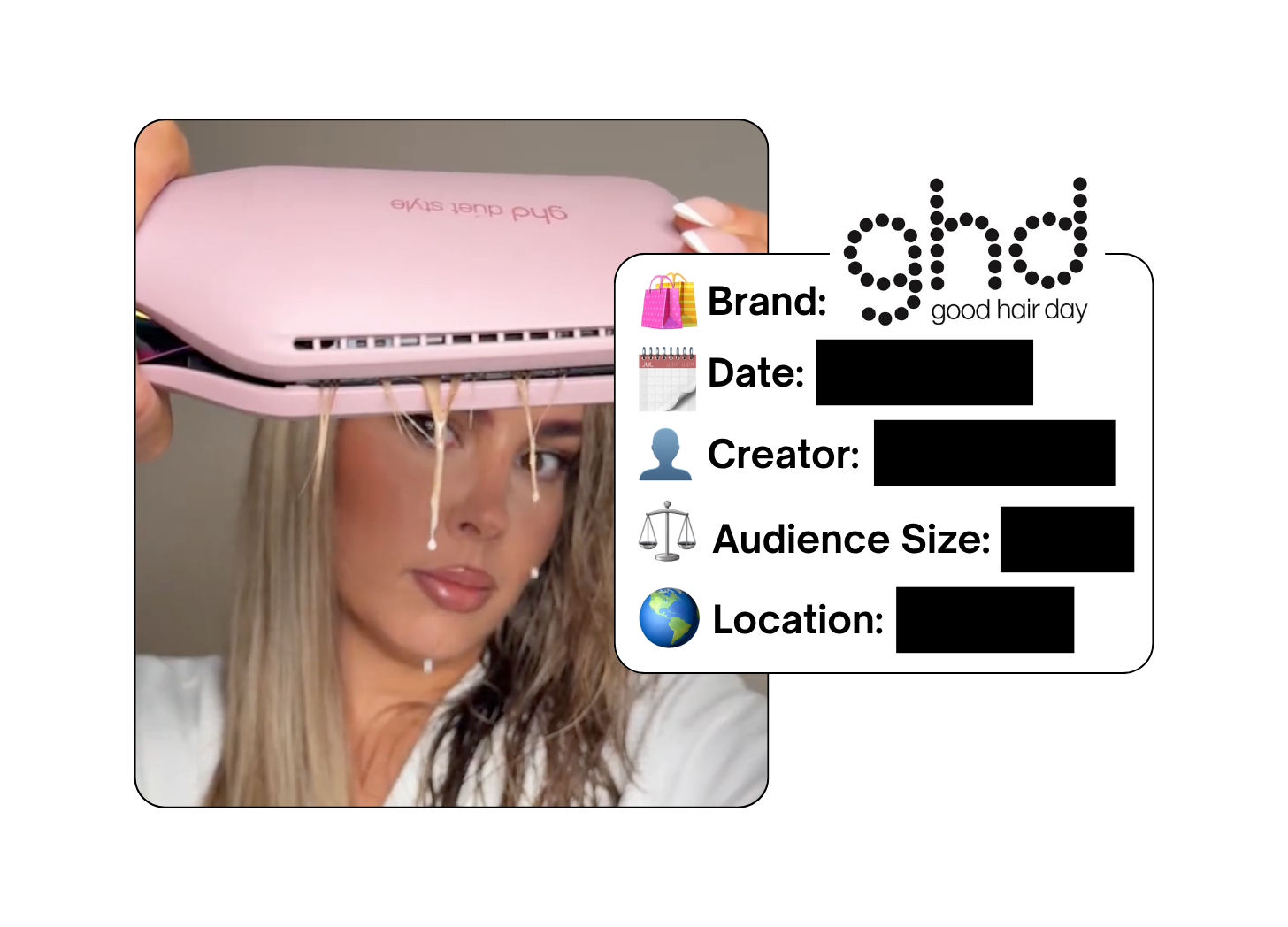 Spotted: ghd in a new paid collab