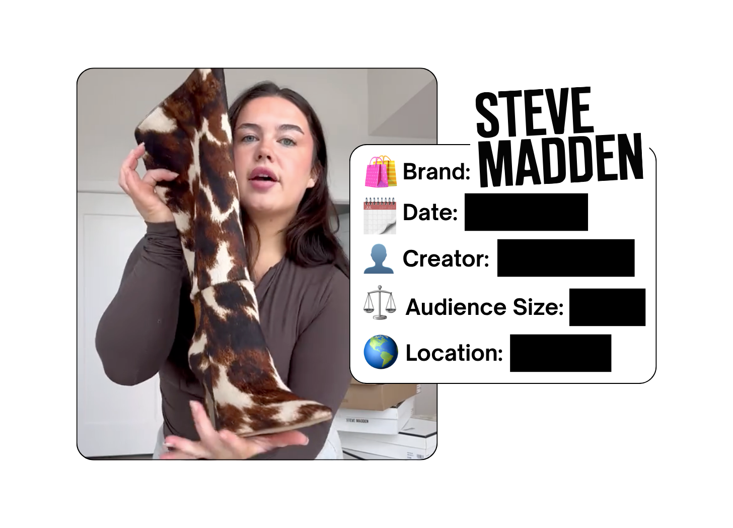 Spotted: Steve Madden in a new paid collab
