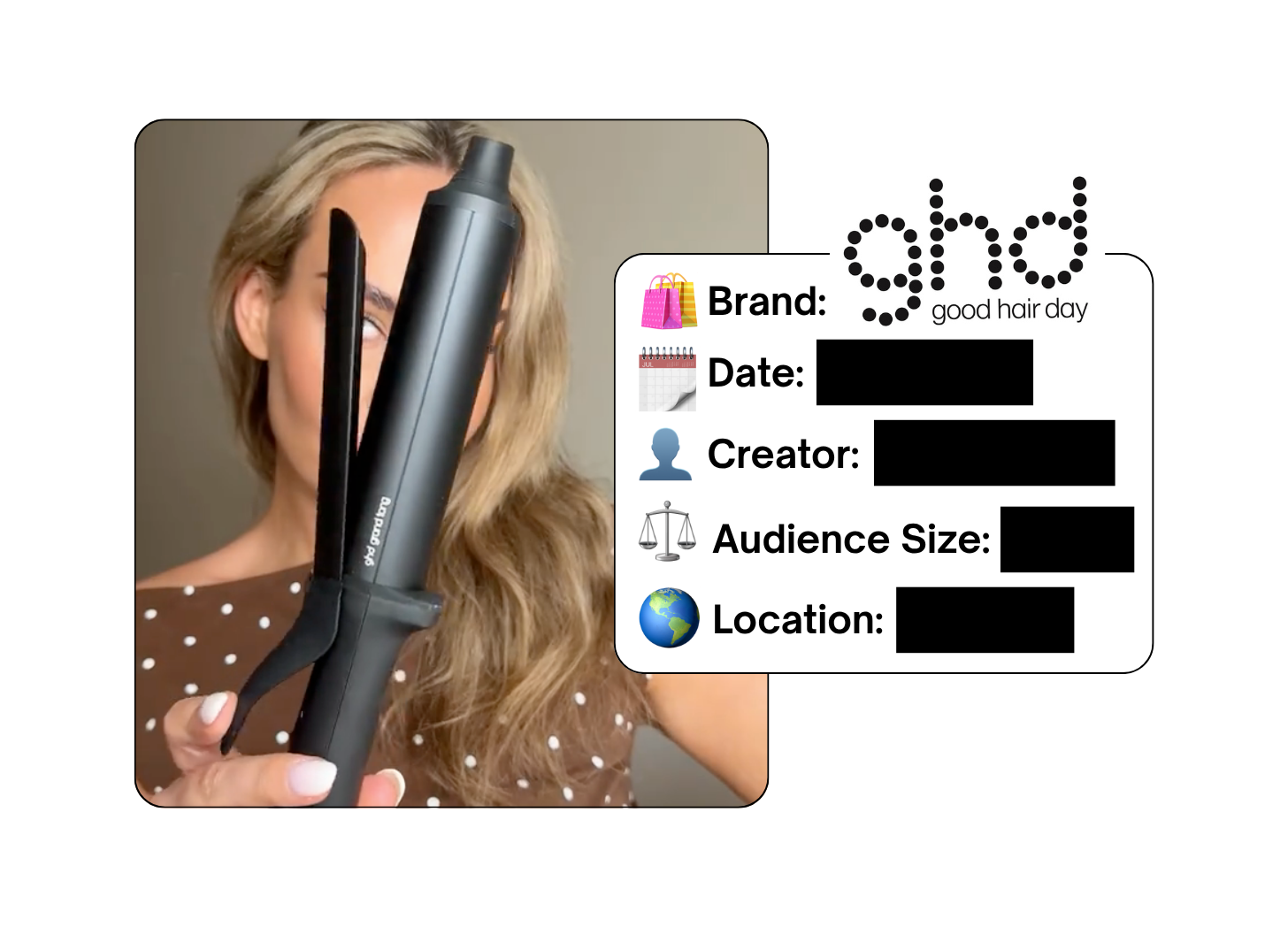 Spotted: ghd in a new paid collab