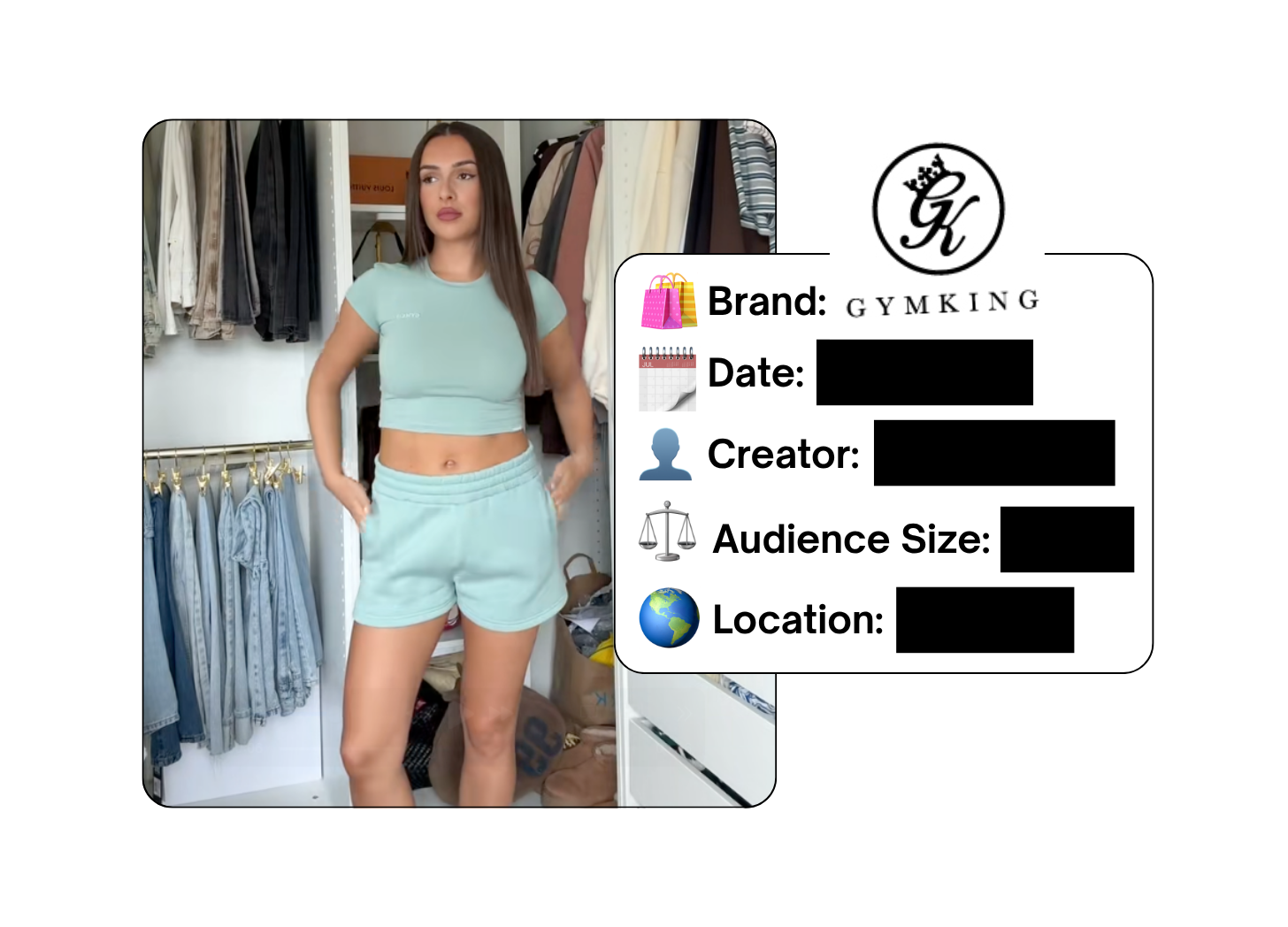 Spotted: Gym King in a new paid collab