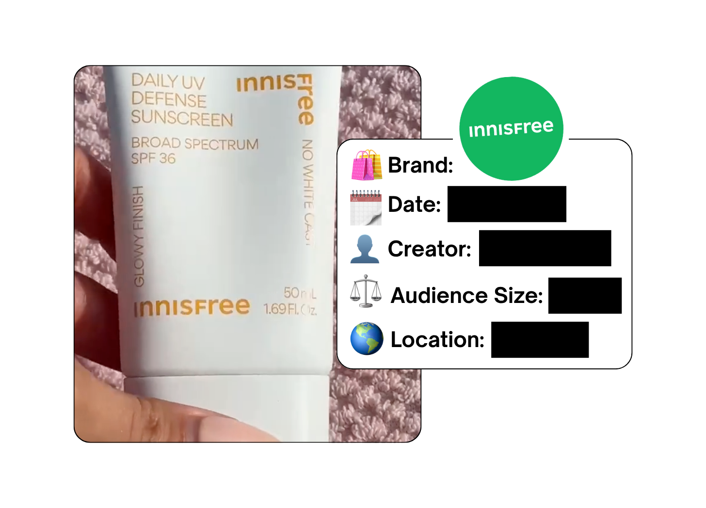 Spotted: Innisfree in a new paid collab