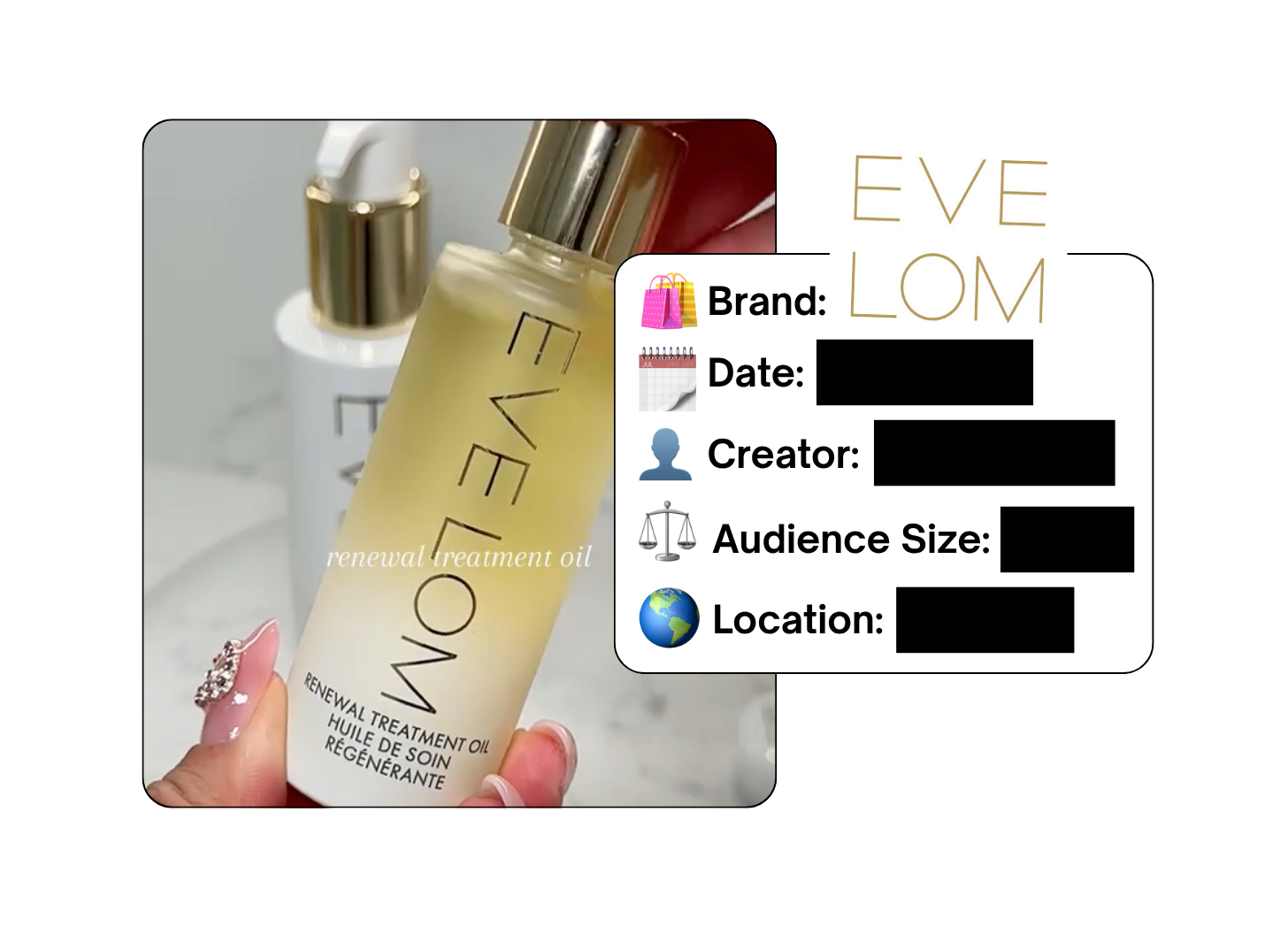Spotted: EVE LOM in a new paid collab