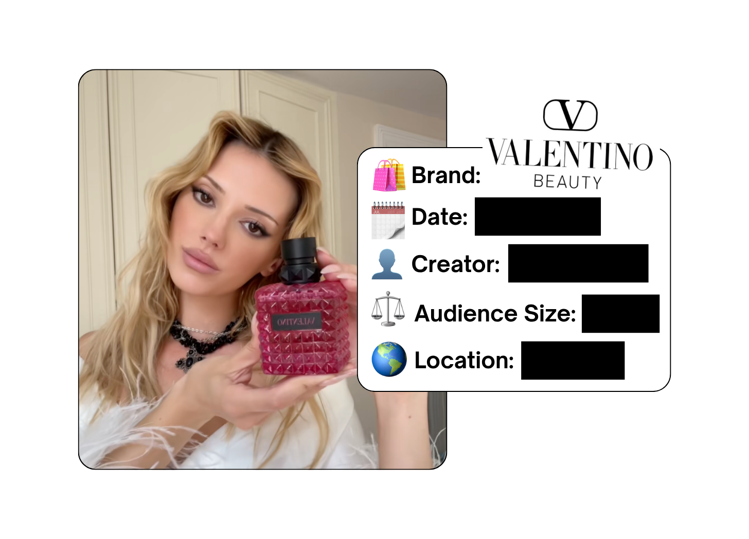 Spotted: Valentino Beauty in a new paid collab