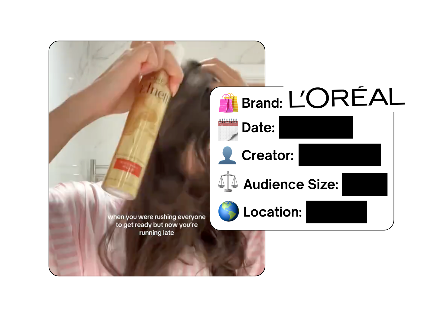 Spotted: L’Oreal in a new paid collab