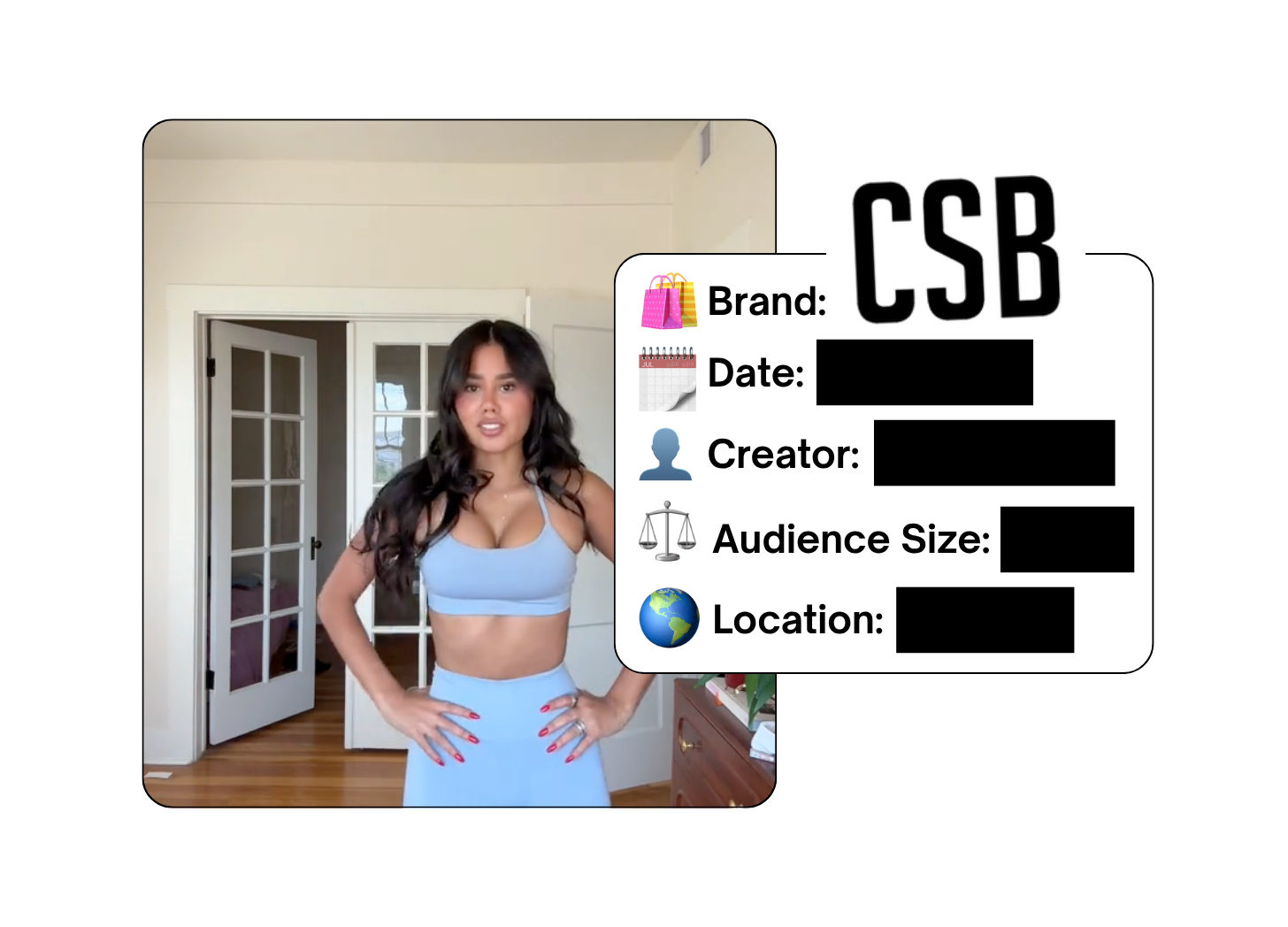 Spotted: ‎CSB in a new paid collab