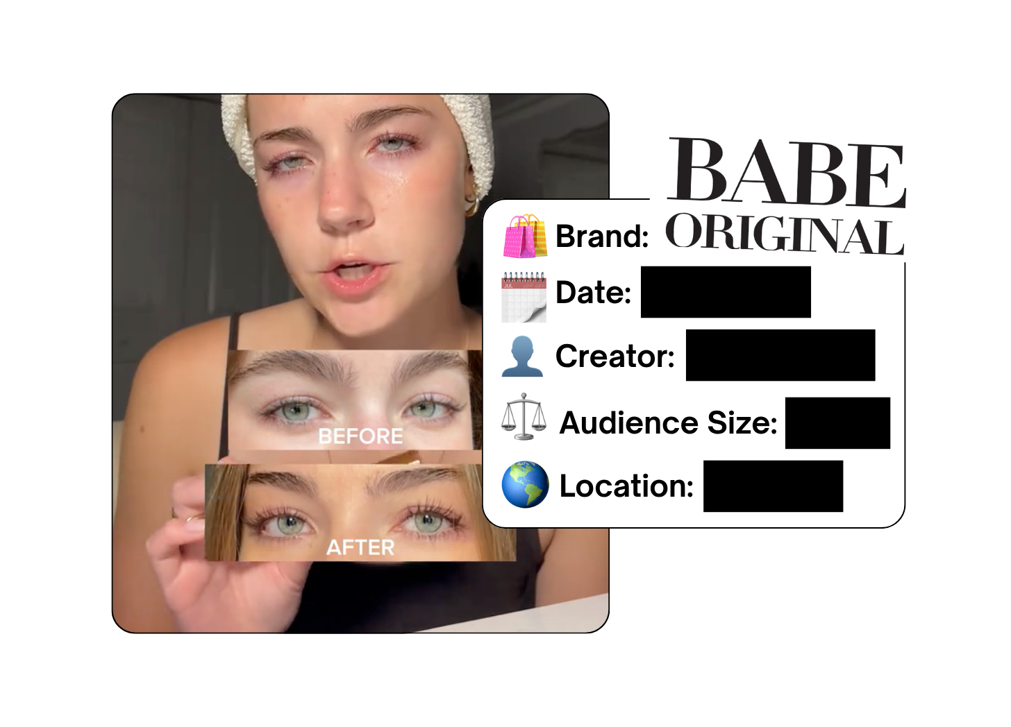 Spotted: Babe Original Cosmetics in a new paid collab