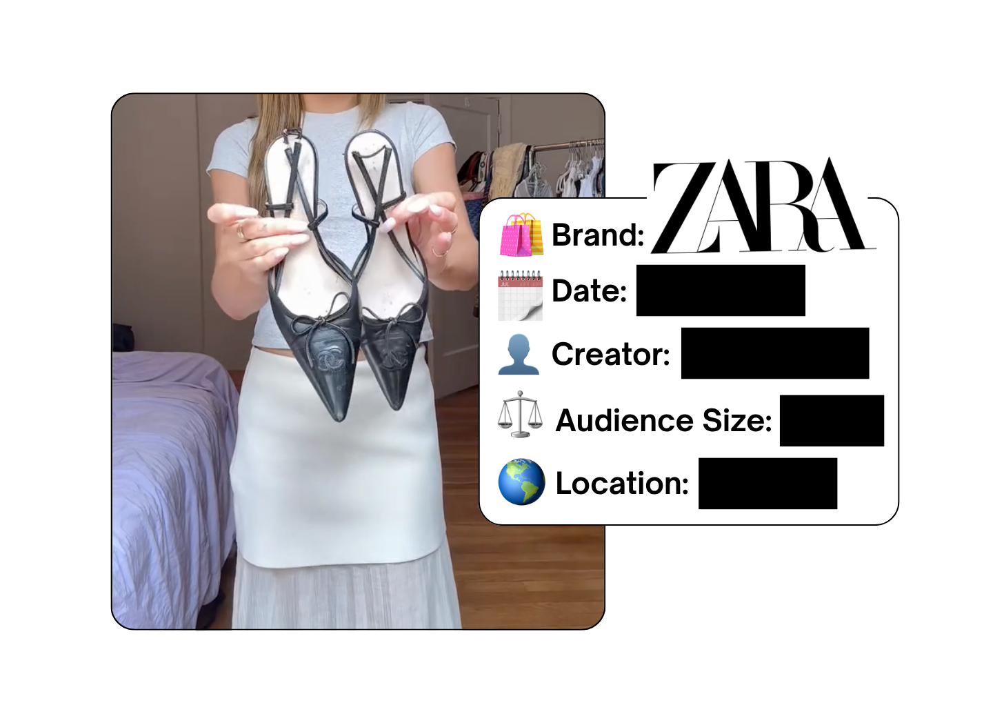 Spotted: ZARA in a new paid collab