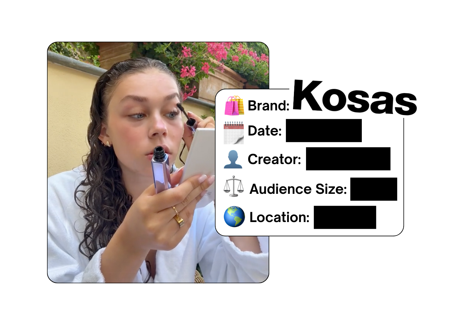 Spotted: Kosas in a new paid collab