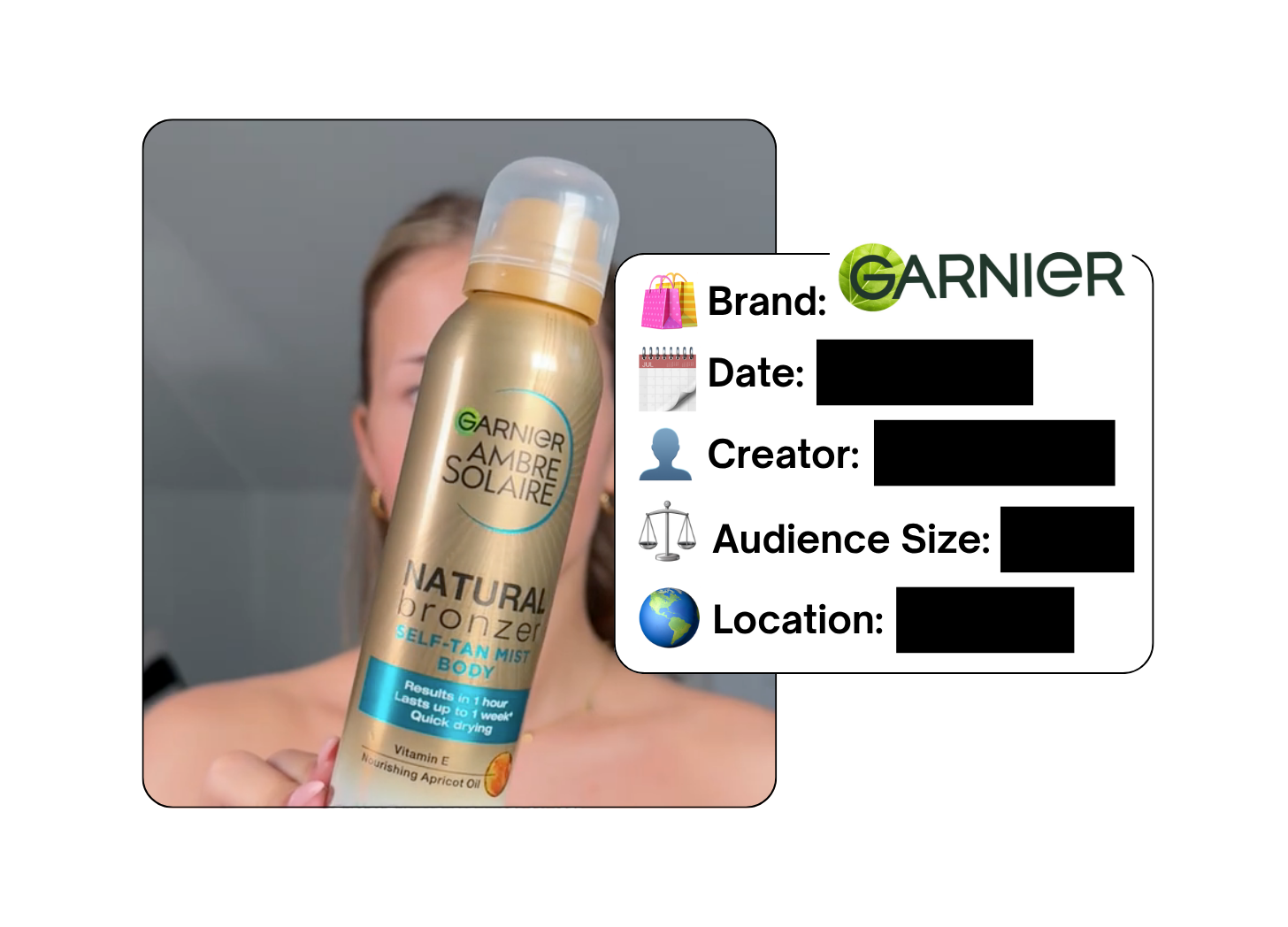 Spotted: Garnier in a new paid collab