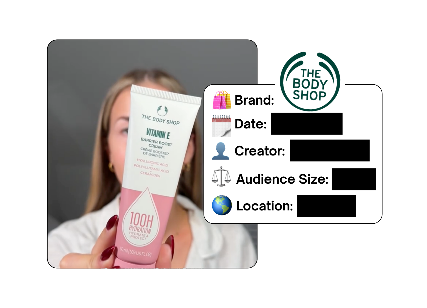 Spotted: The Body Shop in a new paid collab