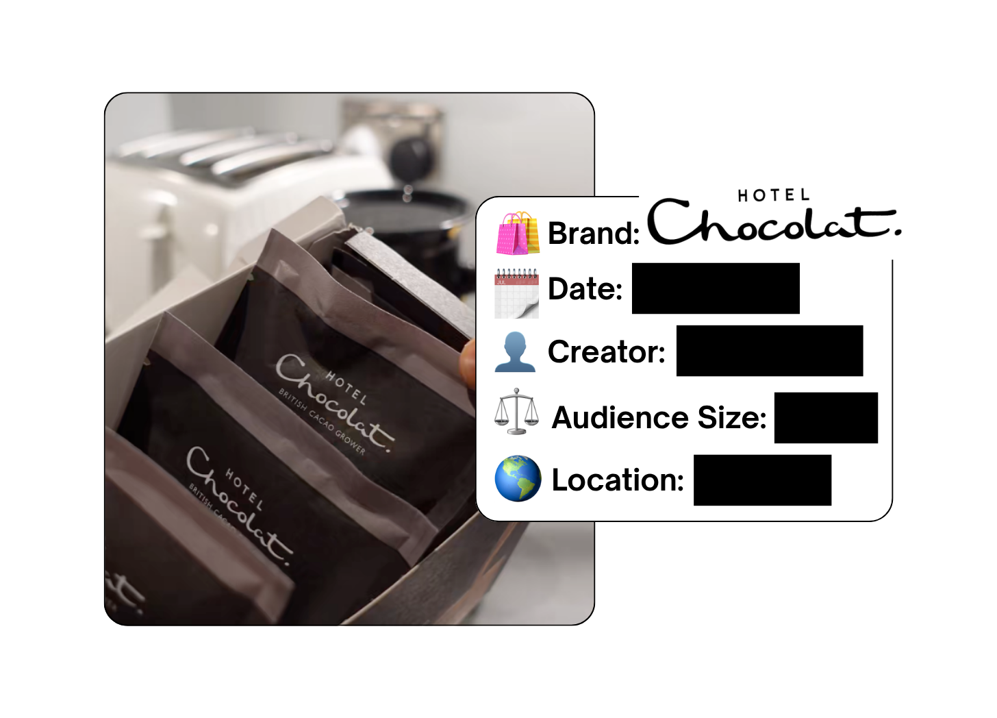 Spotted: Hotel Chocolat in a new paid collab