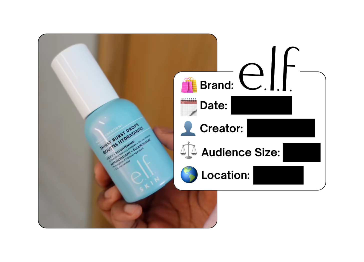 Spotted: Elf Cosmetics in a new paid collab