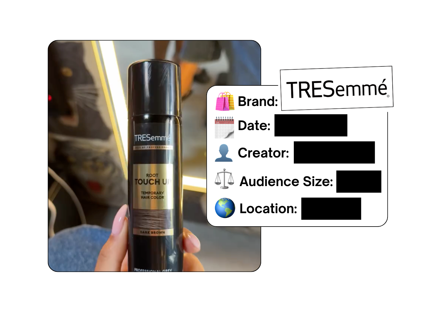 Spotted: TRESemmé in a new paid collab