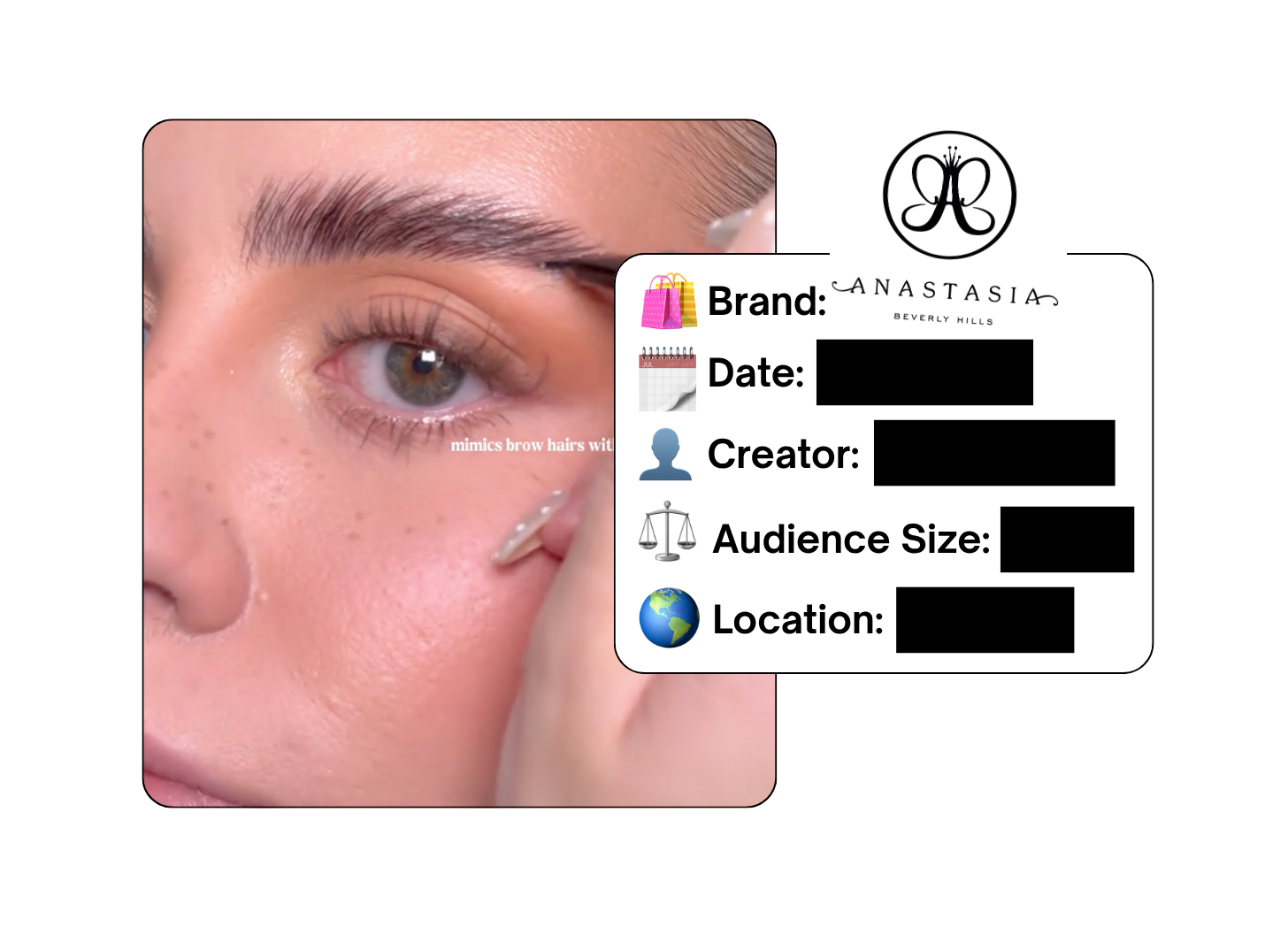 Spotted: Anastasia Beverly Hills in a new paid collab