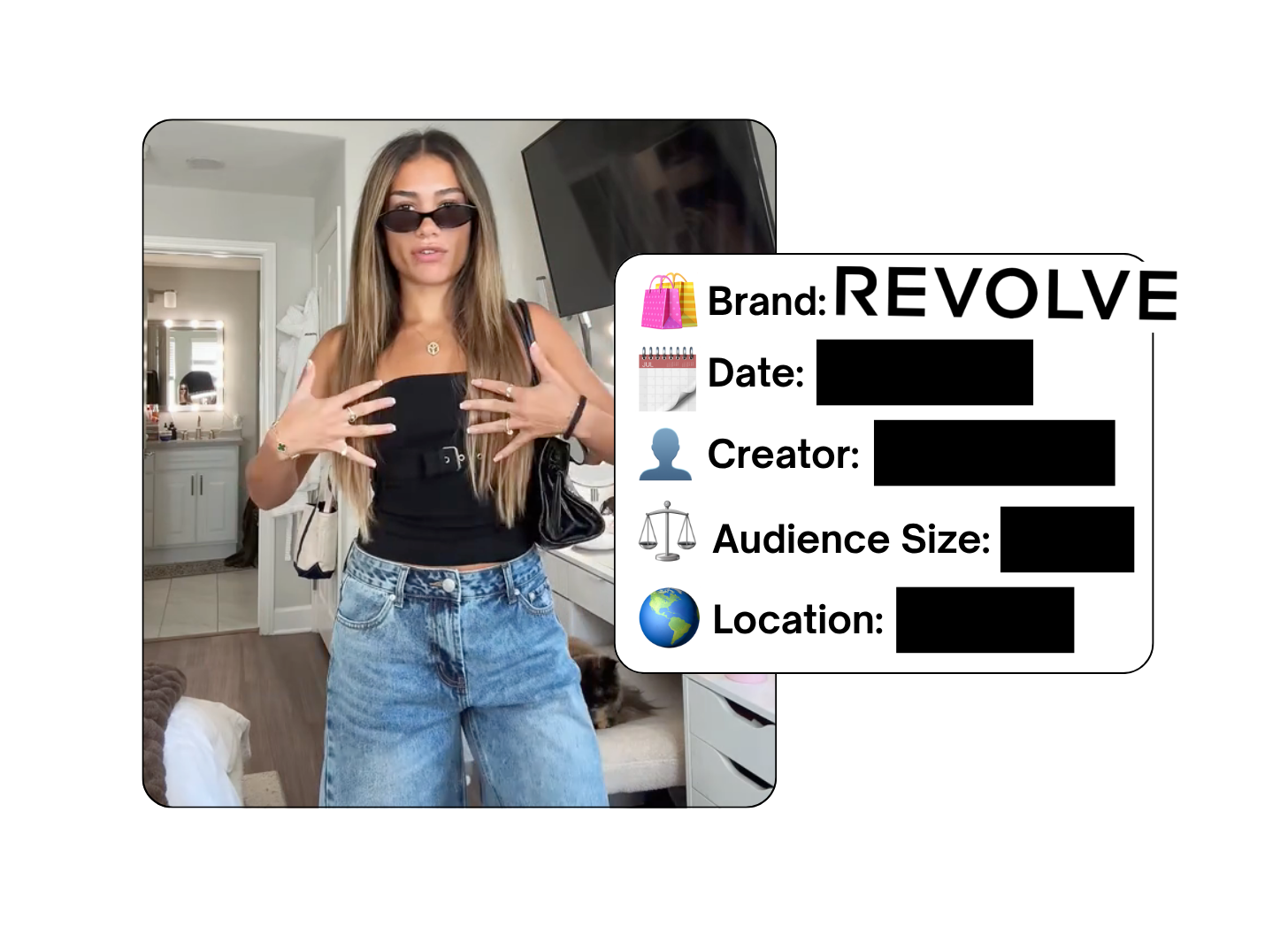 Spotted: Revolve in a new paid collab