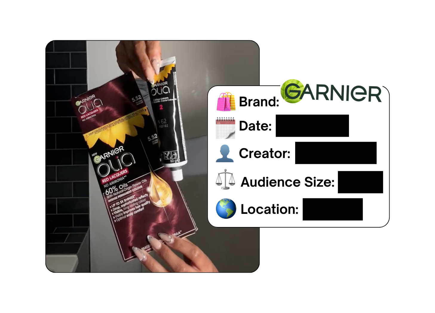 Spotted: Garnier in a new paid collab