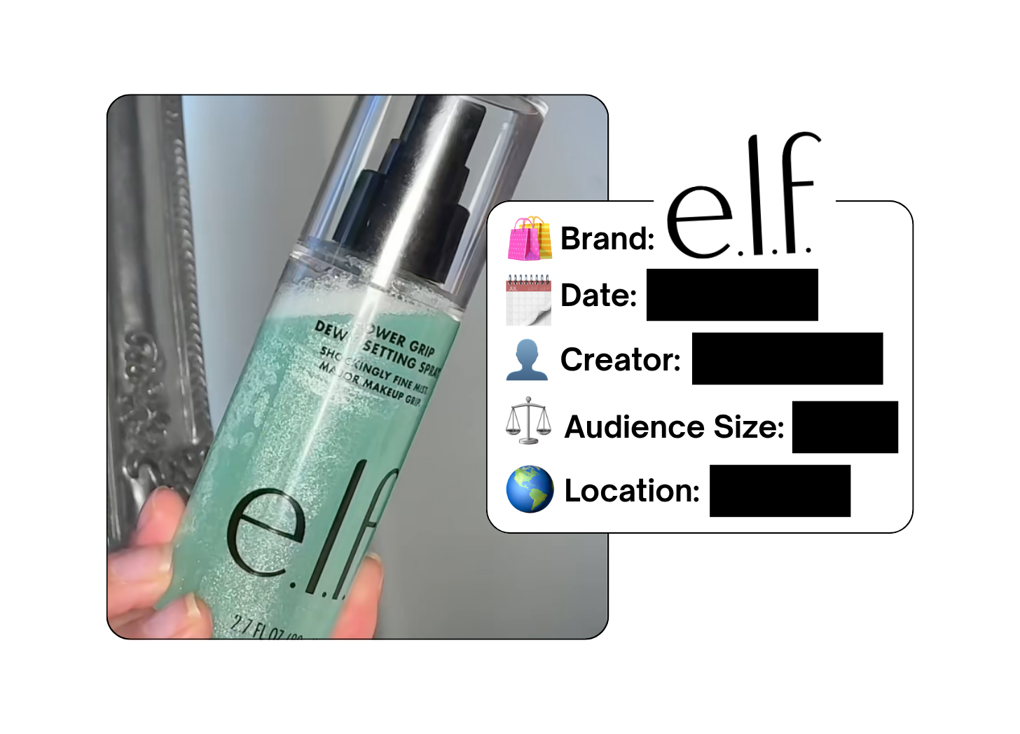 Spotted: Elf Cosmetics in a new paid collab