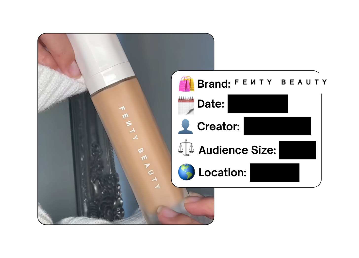 Spotted: Fenty Beauty in a new paid collab