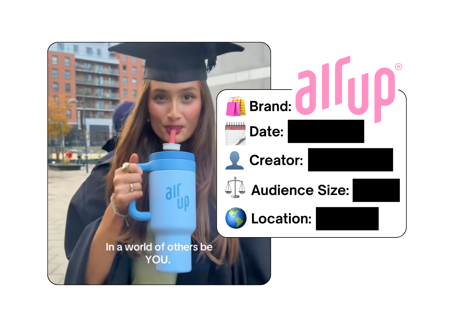 Spotted: Air Up in a new paid collab