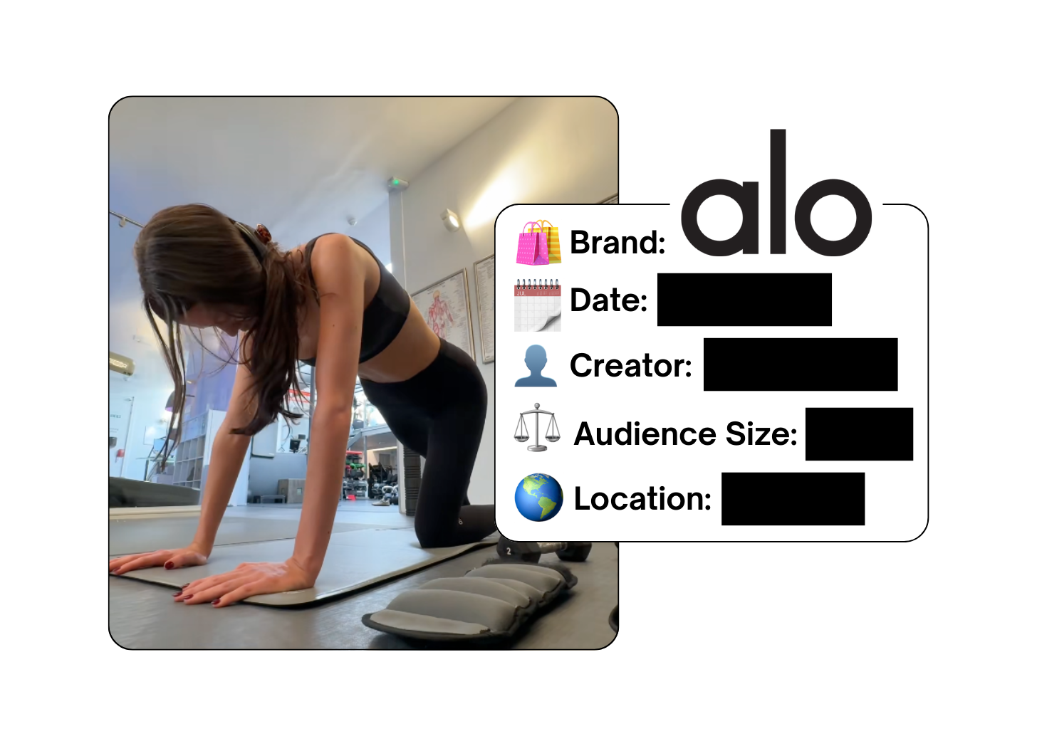 Spotted: Alo in a new paid collab