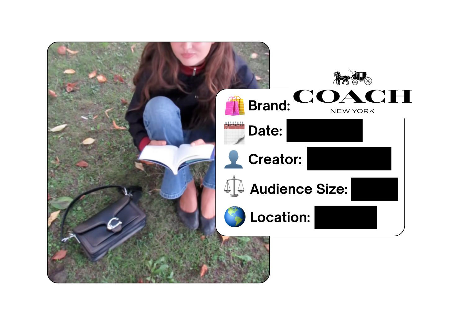 Spotted: Coach in a new paid collab