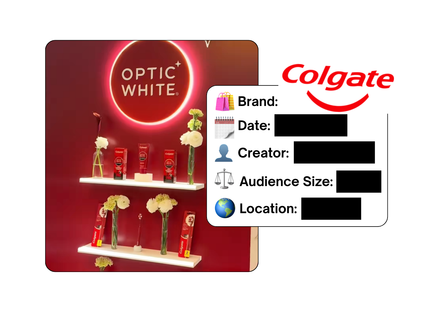 Spotted: Colgate in a new paid collab