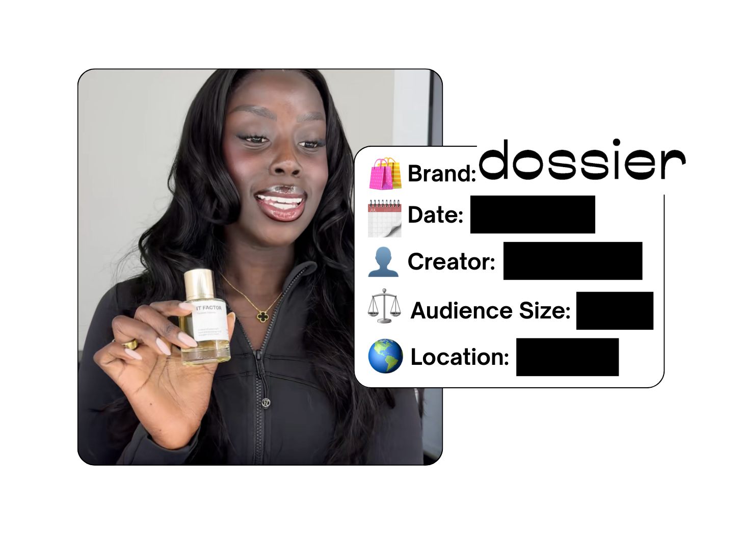 Spotted: Dossier in a new paid collab
