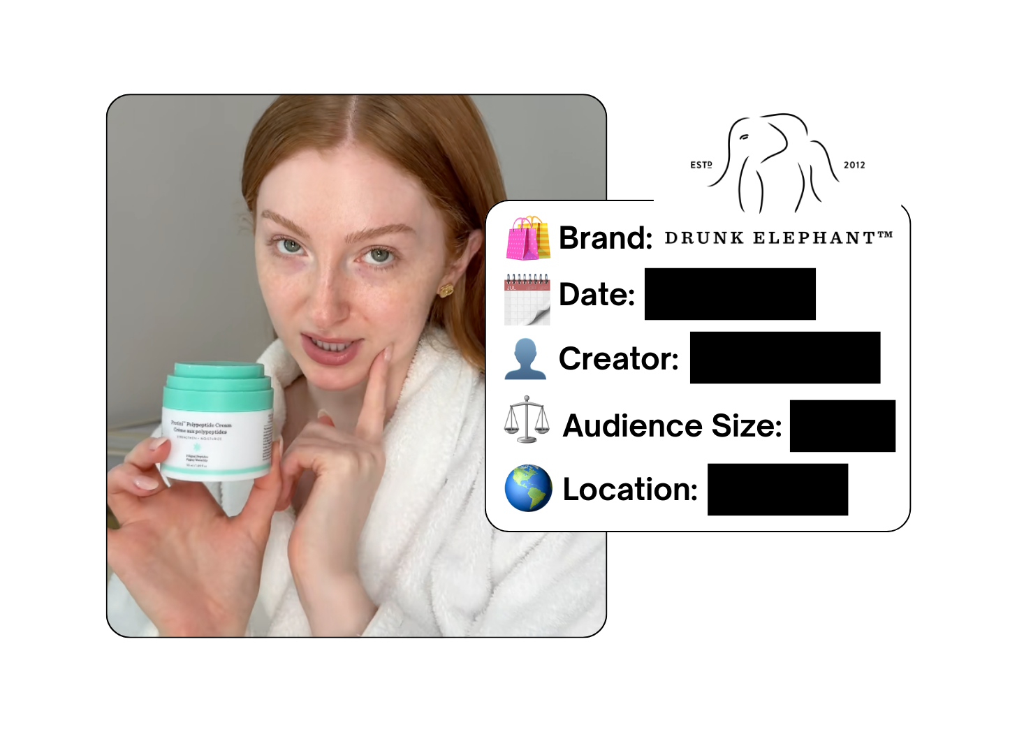 Spotted: Drunk Elephant in a new paid collab