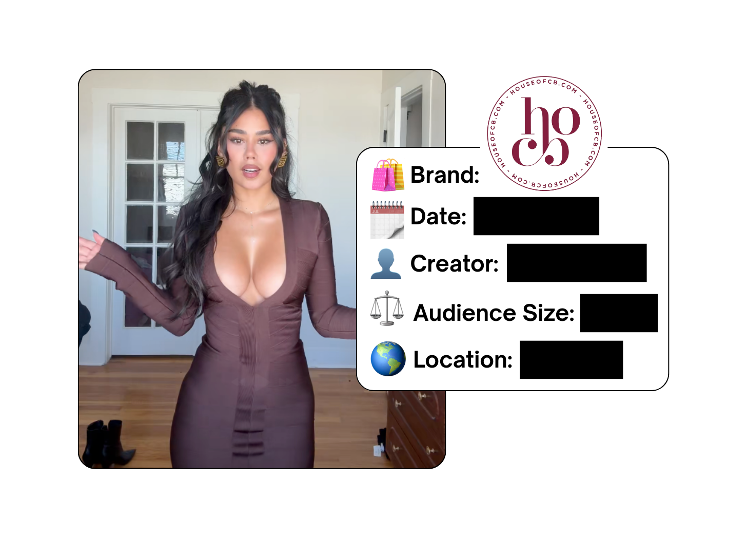 Spotted: ‎House of CB in a new paid collab