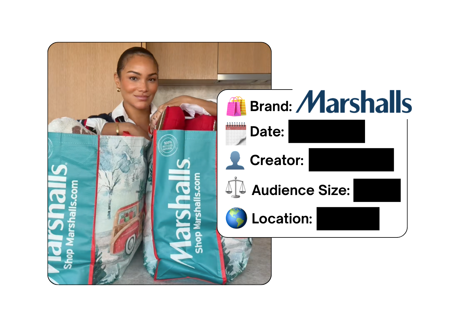 Spotted: Marshalls in a new paid collab