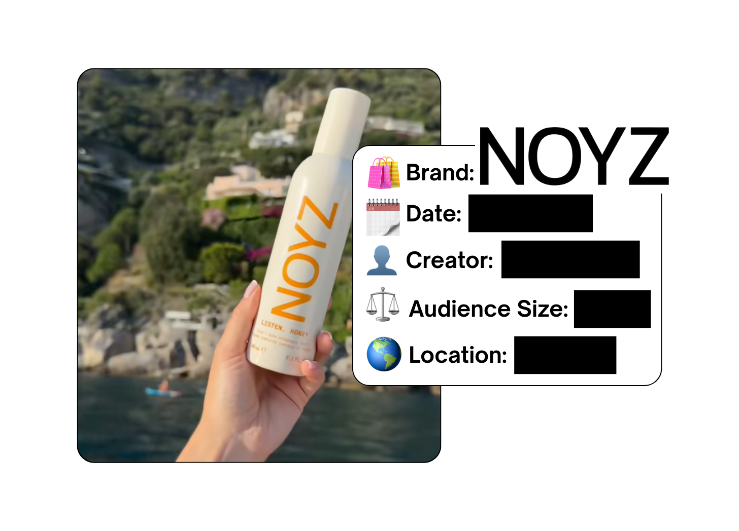 Spotted: NOYZ in a new paid collab