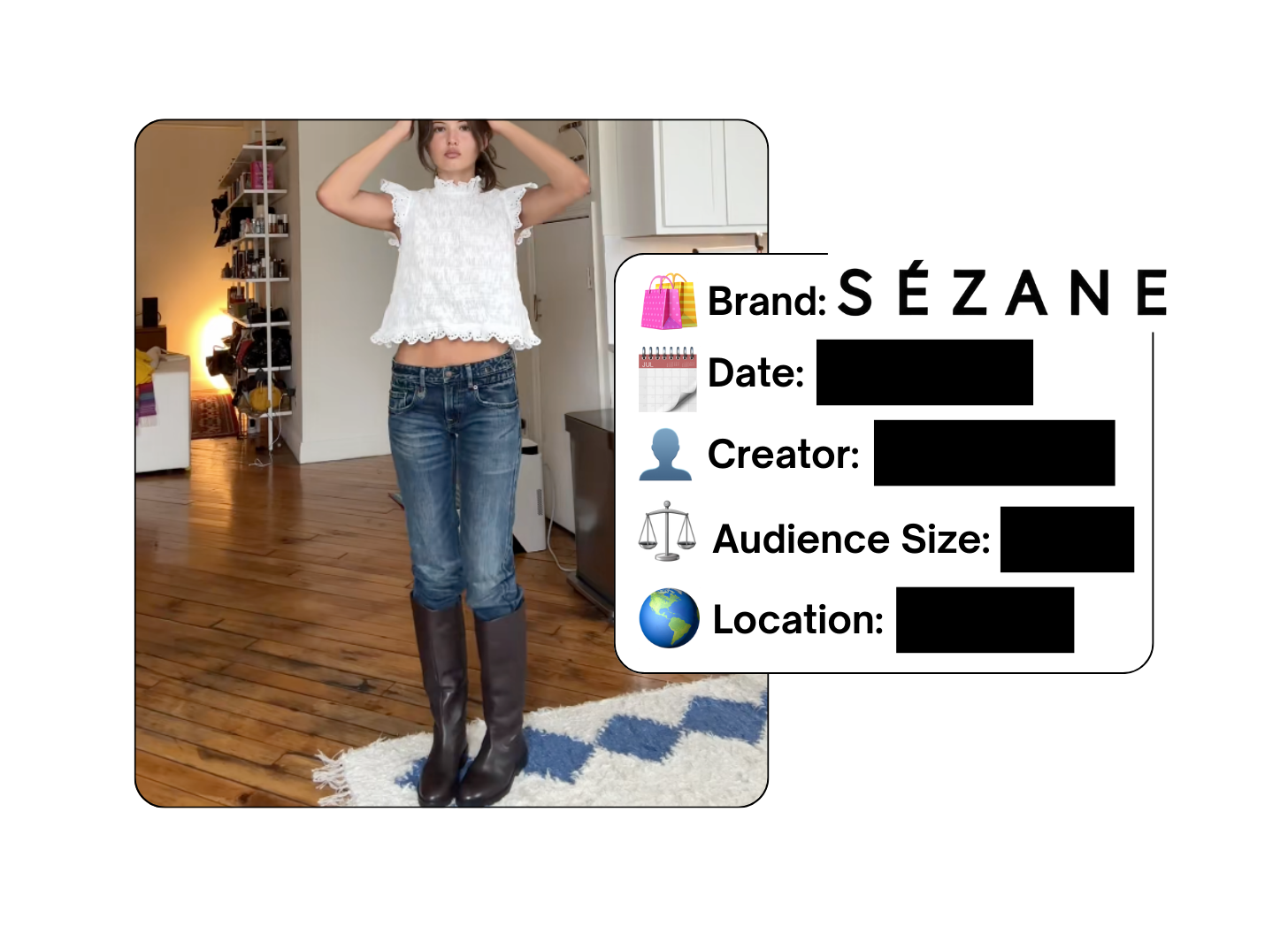 Spotted: Sézane in a new paid collab