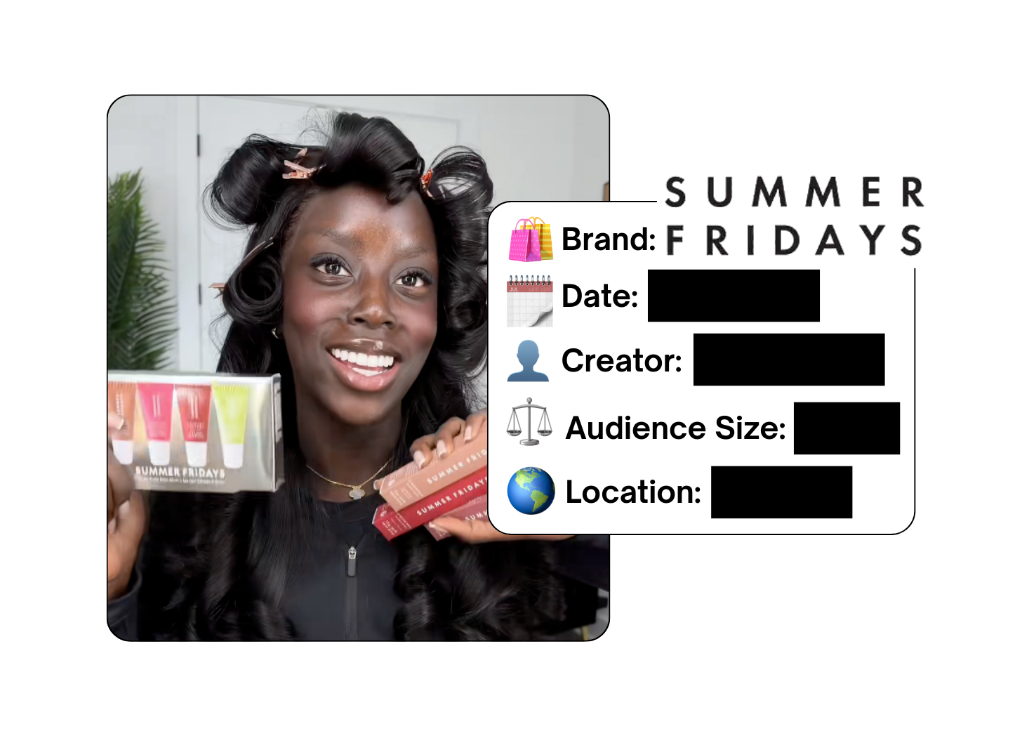 Spotted: Summer Fridays in a new paid collab