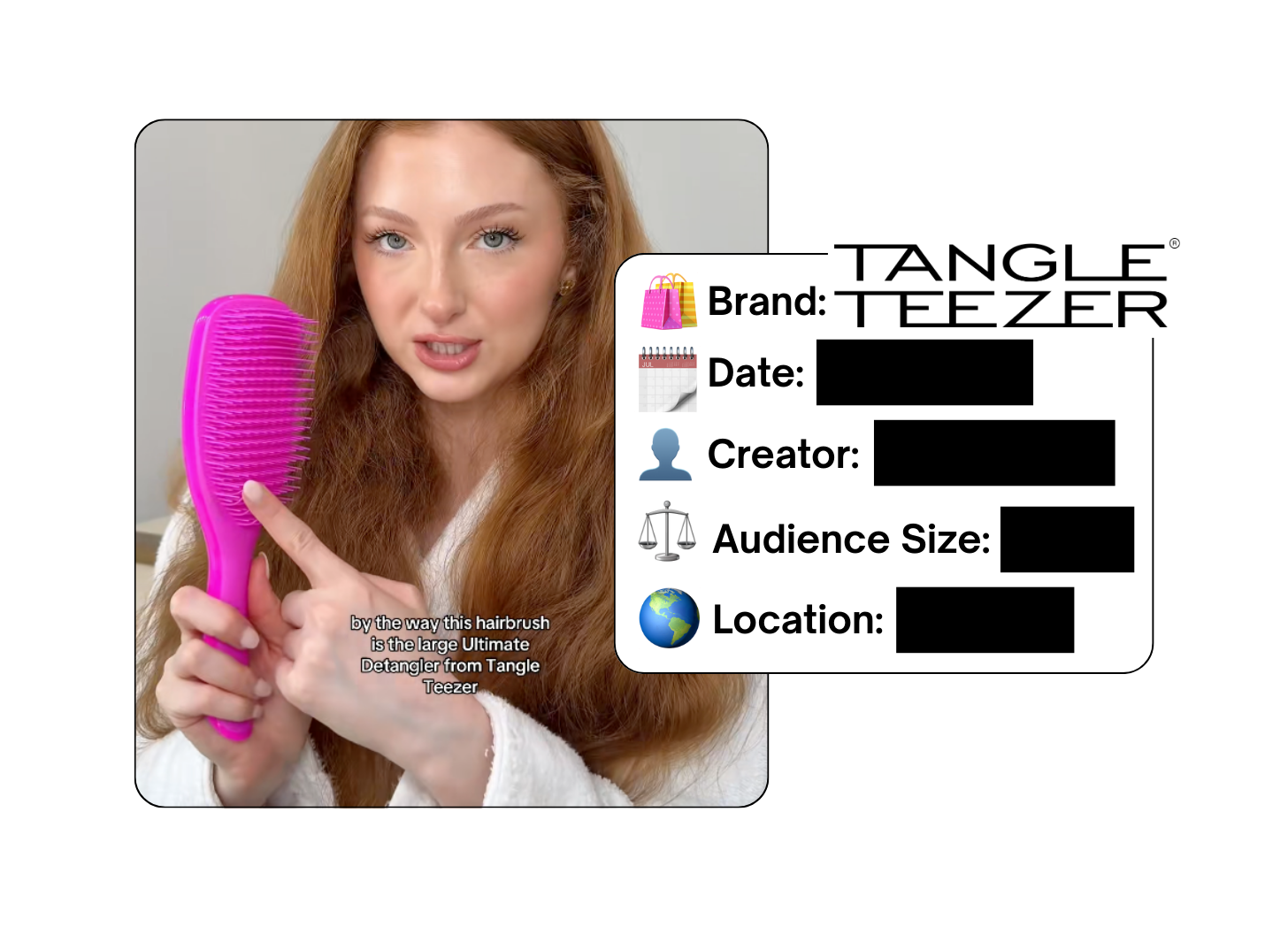 Spotted: Tangle Teezer in a new paid collab