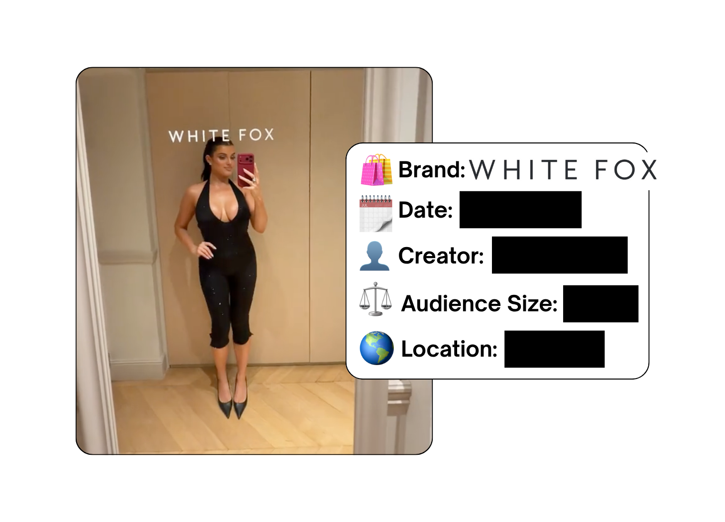 Spotted: White Fox Boutique in a new paid collab