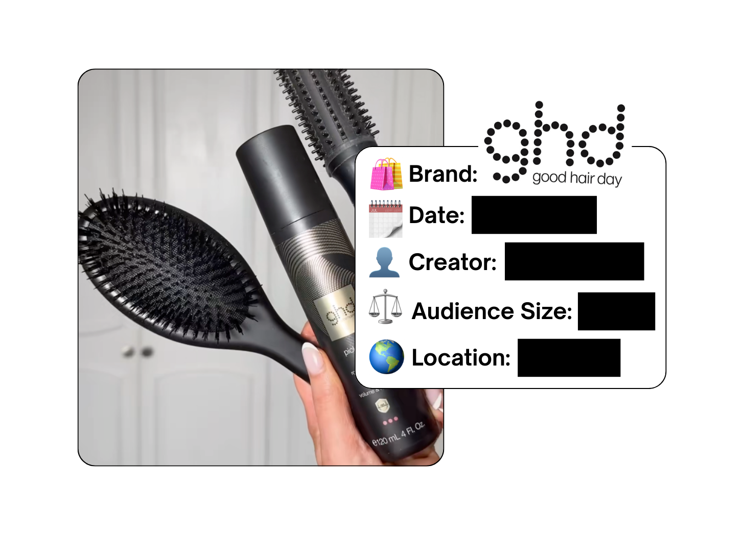 Spotted: ghd in a new paid collab