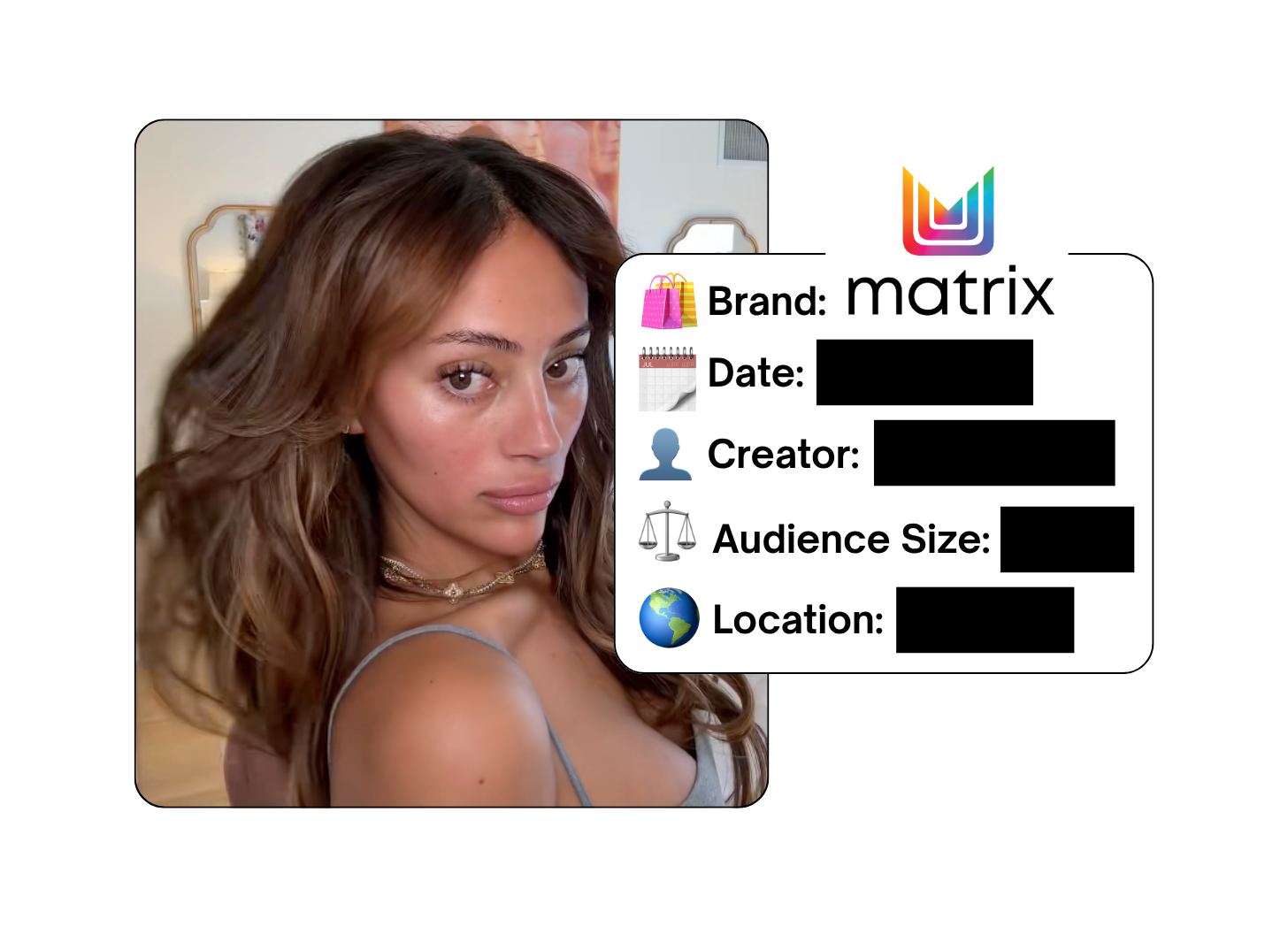 Spotted: Matrix in a new paid collab