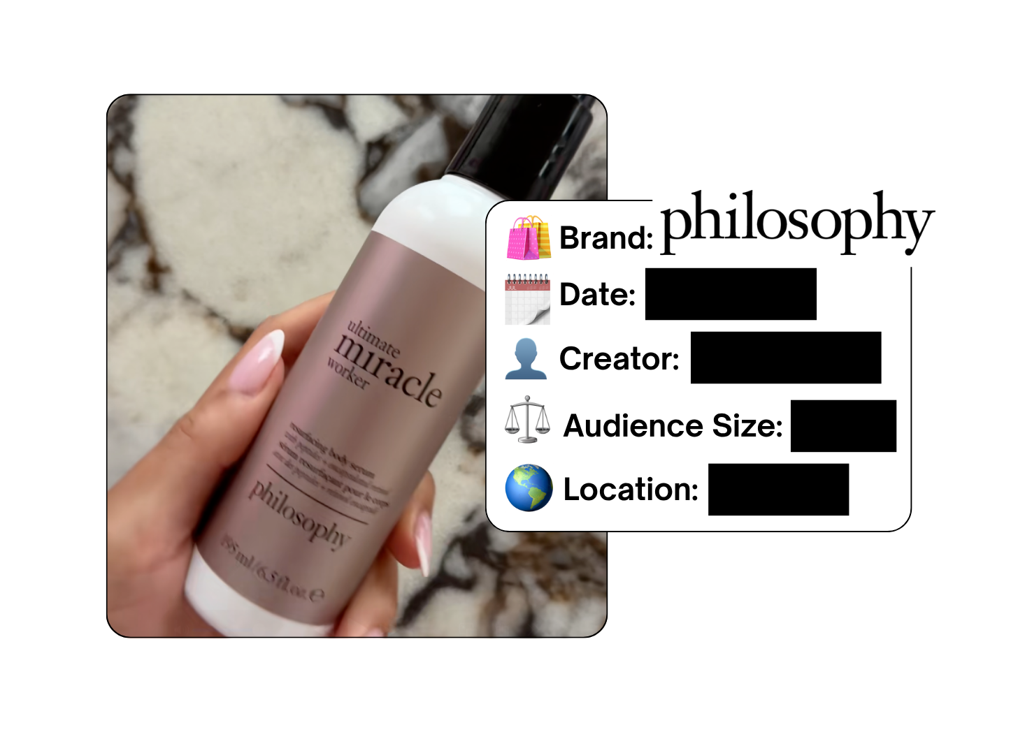 Spotted: Philosophy in a new paid collab