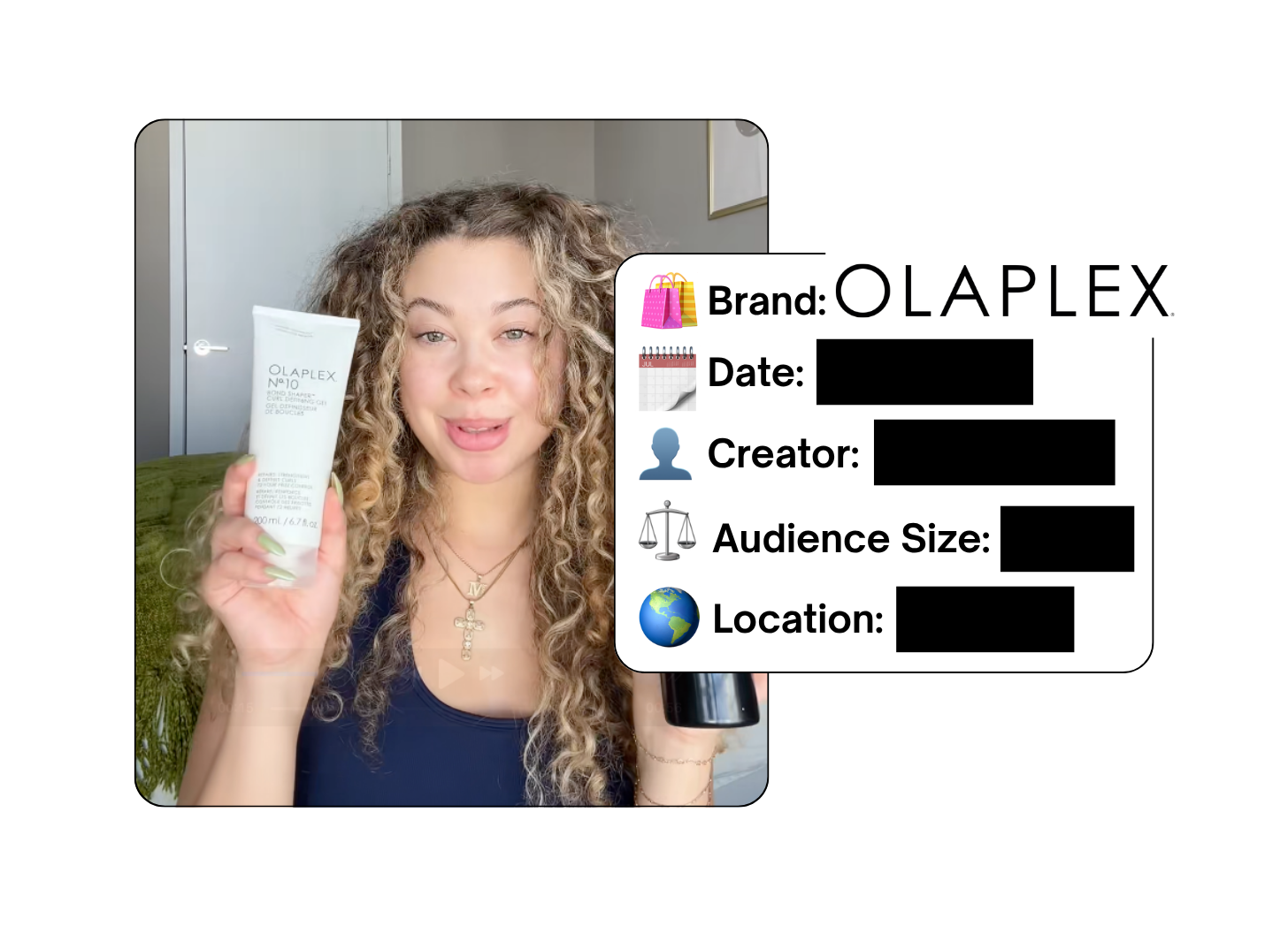 Spotted: Olaplex in a new paid collab