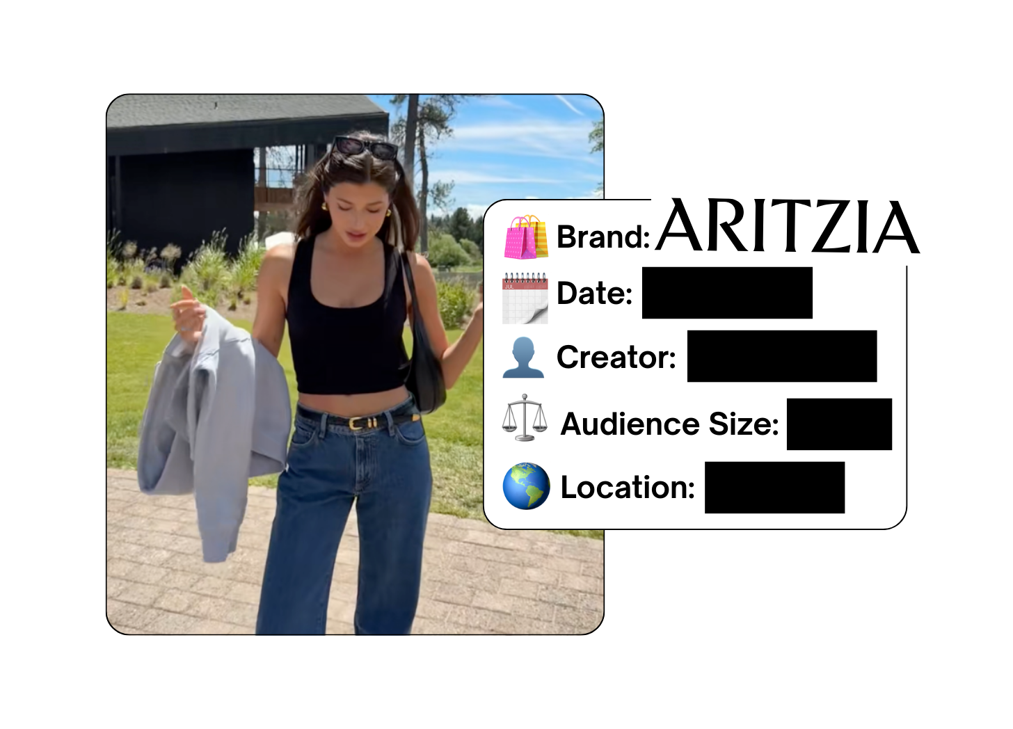 Spotted: Aritzia in a new paid collab